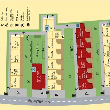 بيت للعطل Susanne-fischer Weg 35, Haus Eiderente Wyk auf Föhr